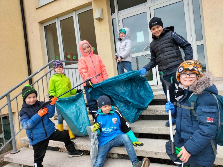 Aufräumaktion der Gemeinde - wir helfen mit!