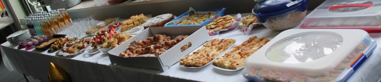 Abschluss Buffet
